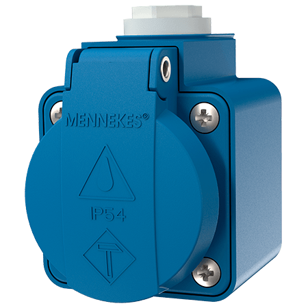 Stop Kontak Mennekes 10082 Walll mounted receptacles Blue IP45