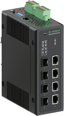 IP SWITCH WIENET L2MS 8G-4SFP Wieland (83.040.0312.0)