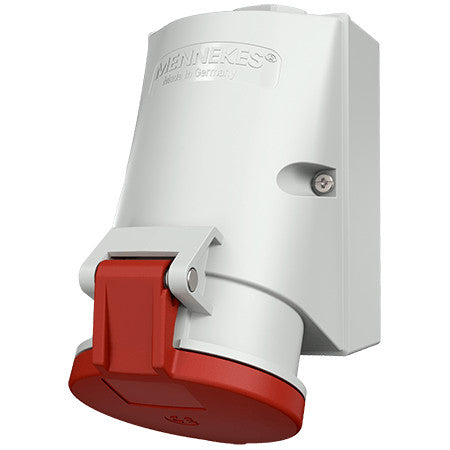 Mennekes 6 Connector 5X32A Red/White IP44 400V (K)