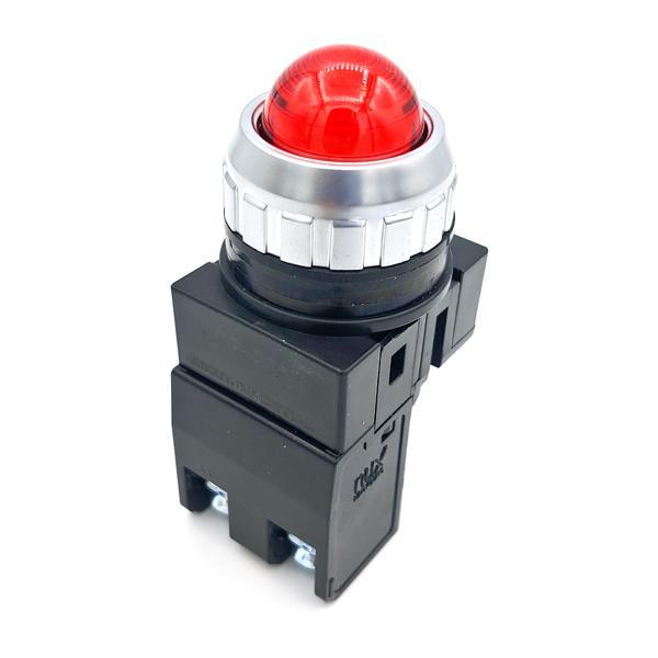 Pilot Lamp Hanyoung Dome CRP-30A 30mm Red 110V - 240VAC