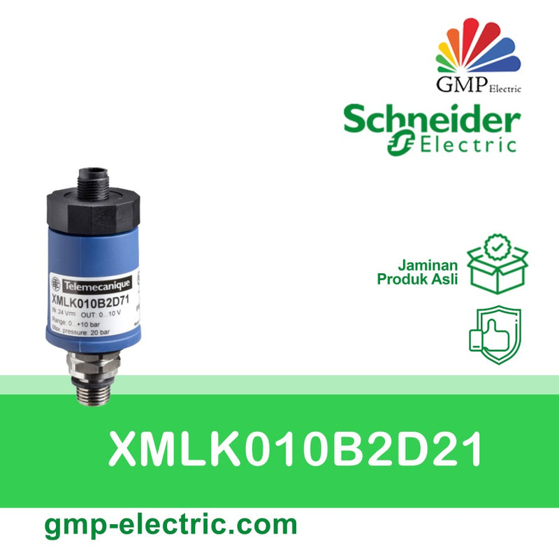 Pressure Transmitter Schneider 0-10bar, 4-20mA XMLK010B2D21