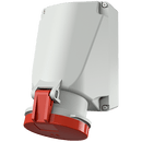 Mennekes 1141A Wall Mounted 4x63A Red/White IP44 400V (K)
