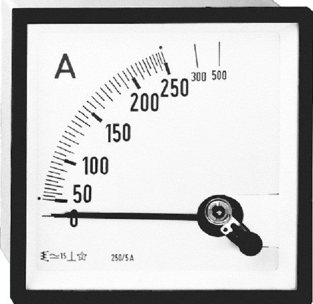 Ampere Meter CIC Analog 96x96 mm 75/5A