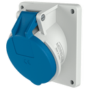 Mennekes 1492 Panel Mounting 3x32A Blue/White IP44 230V (K)