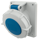 Mennekes 1502 Panel Mounting 3x32A Red/White IP67 230V (K)