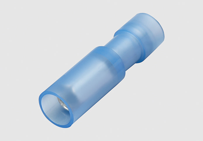 Insulated Male Bullet Disconnector GS MPFNY-1.25-156 mm Red