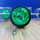 Pilot Lamp Fuji Dome DY22 DOL-Q3G Direct, LED 220VAC 22 mm Green