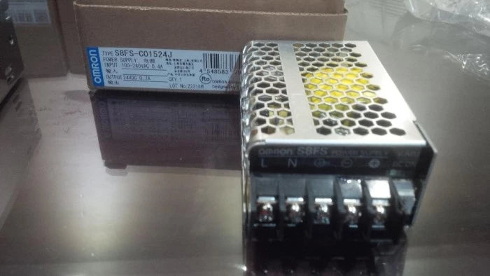 Power Supply Omron S8FS-C01524J 0.7A tanpa braket