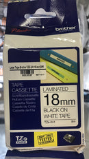 Label Tape Cassete Brother TZE-241 18 mm Black on White
