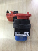 Push Button Switch Fuji AR30 MOR-01R Mushroom, Momentary 30 mm Red 1 NC