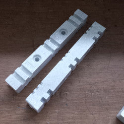 Busbar & Holder Powermat 1P 3x60 mm Cream