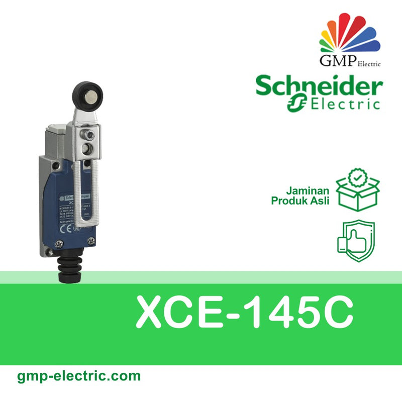 Limit Switch Schneider XCE-145C Variable Length Thermoplastic Roller Lever