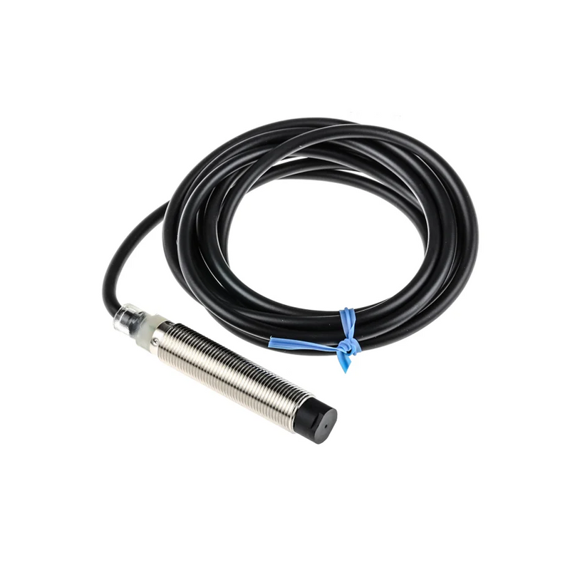 Proximity Switch Omron E2B-M12LN08-WP-B1 M12, Non, 10-30VDC 3Wire Sensing 8 mm, PNP NO Prewired