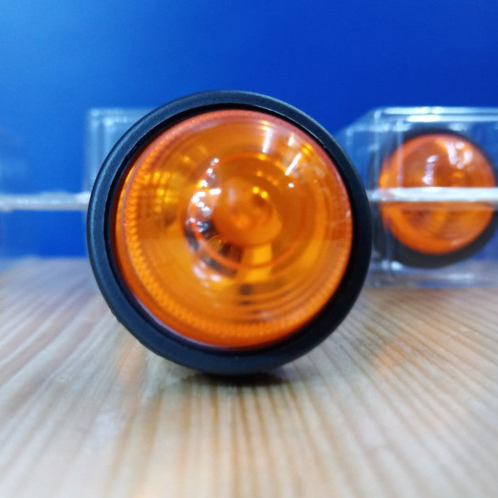 Pilot Lamp Fuji Dome DY22 DOL-Q3A Direct, LED 220VAC 22 mm Orange