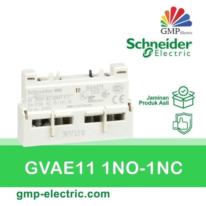 Kontak Bantu Depan Schneider GVAE11 U/GV2 1NO+1NC