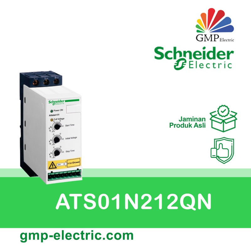 Soft Starter Schneider ATS01N212QN 3P 380-415V AC 5.5/11KW(400V)