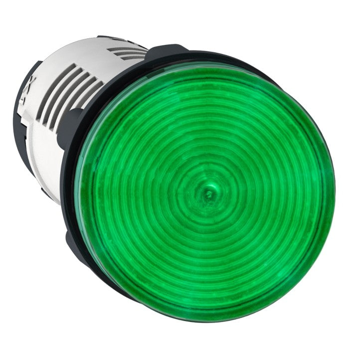 Pilot Lamp Schneider XB7-EV03MP 22 mm Monoblock 220VAC Green