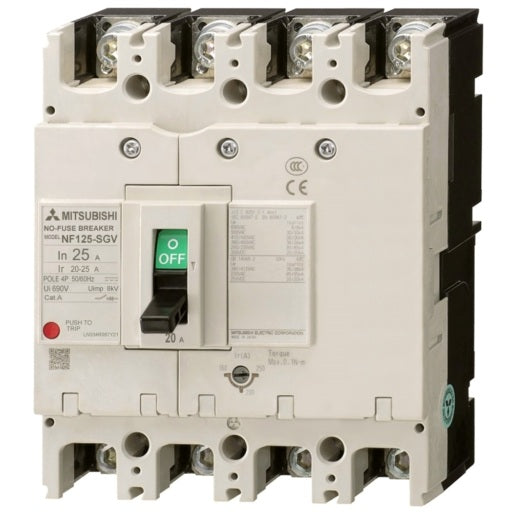 Breaker Mitsubishi NF125SGV 4P 70-100A