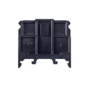 Terminal Block Blox End Plate 30A D-FJ30W Black f/FJ-30W (D-FJ30W)