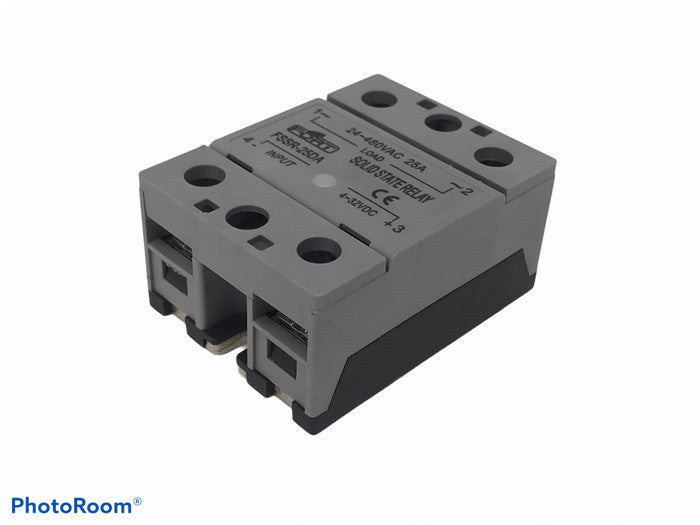 Solid State Relay Fort FSSR-25DA Input :4-32VDC Out: 1P 480VAC 25A