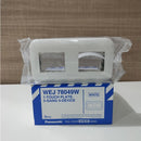 Frame Panasonic WEJ-78049W 2 Gang 4 Device PVC Wide Series White