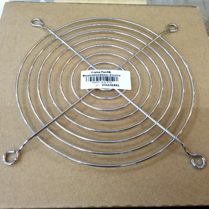 Frameborder Fans Frame FanNB Steel120x120mm Chrome