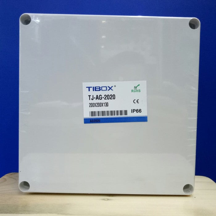 Box PVC TIBOX T-2020/13 W200xH200xD130mm IP66 Cream