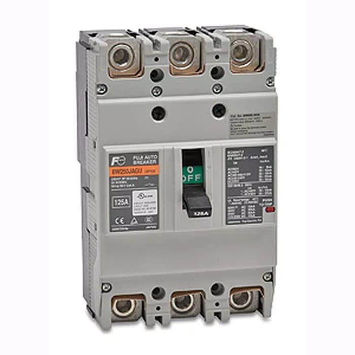 Breaker Fuji BW 250 EAG,18kA 380/415V AC 3P White 175A