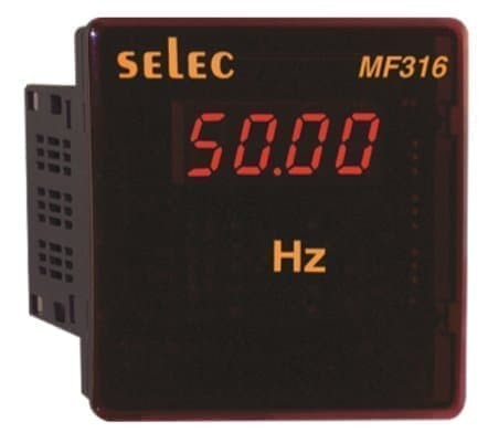 Digital Hz Meter Selec LED MF316 96x96 1P/2W