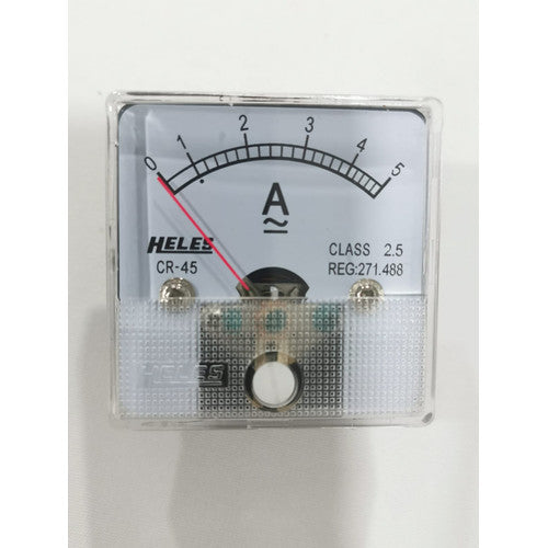 Ampere Meter Heles Direct Dia.45 mm 15A