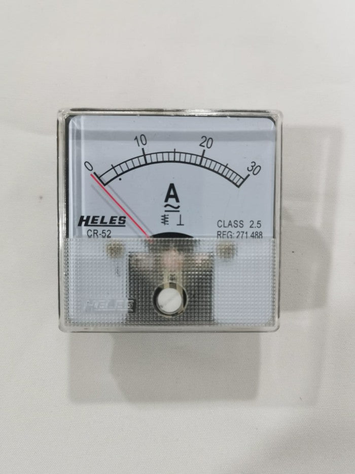 Ampere Meter Heles Direct Dia. 65 mm 0-30A