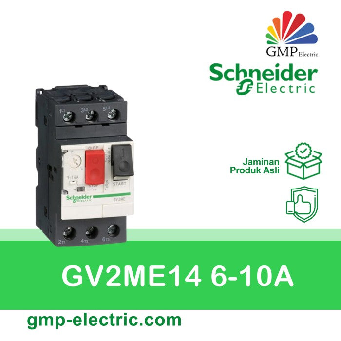 Motor Breaker Schneider GV2ME14 6-10A