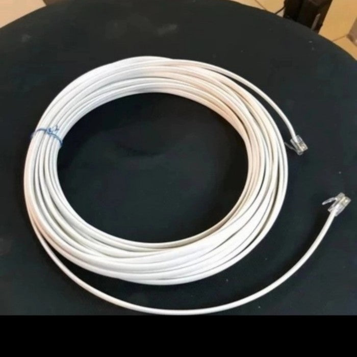 Kabel Data Telepon ERA Gepeng Isi 4 @80 mtr White