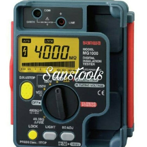 Digital Insulation Tester Sanwa MG-1001