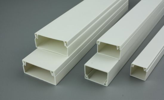 Floor Duct Albion PVC 25x15 White