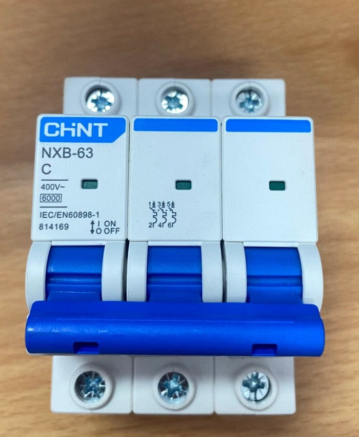 MCB Chint NXB-63 3P 16A 6KA