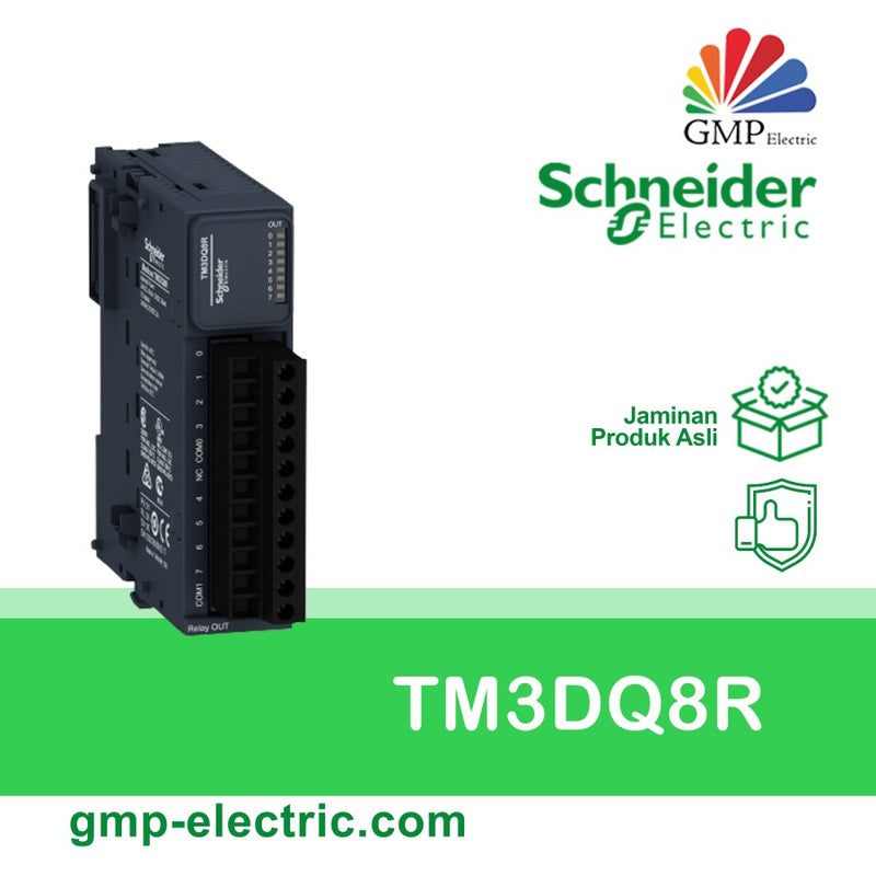 PLC Schneider TM3DQ8R 8 Digital Output, Relay 2A