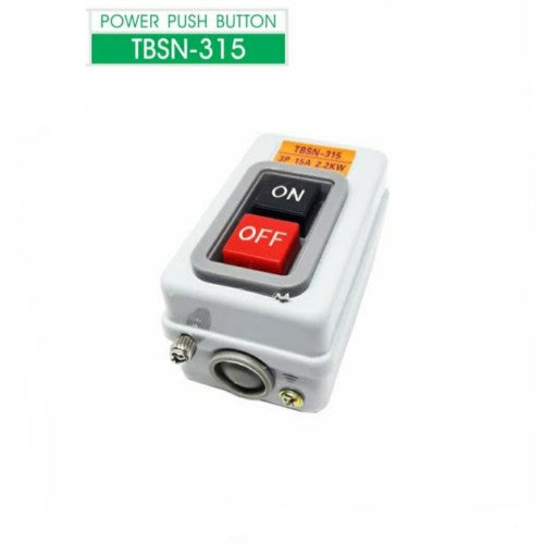 Power Push Button Fort TBSN-315 15A Metal