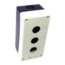 Control boxFort PVC 22 mm White 3 hole