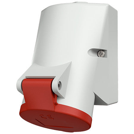 Mennekes 111 Wall Mounted 5x16A Red/White IP44 400V (K)