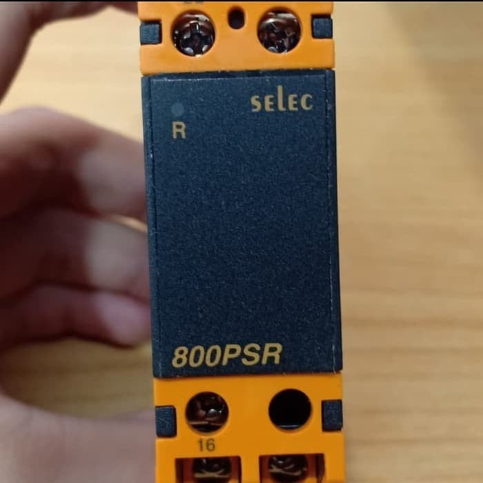 Phase Protection Relay Selec 800PSR 3P/3W 154 to 500VAC 22,5x76,85mm