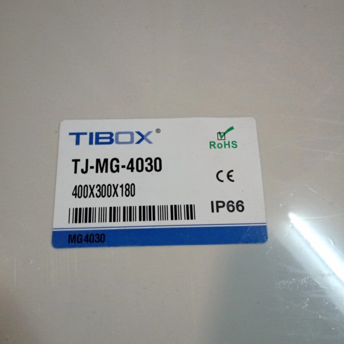 Box PVC TIBOX T-4030/18 W300xH400xD180mm Cream