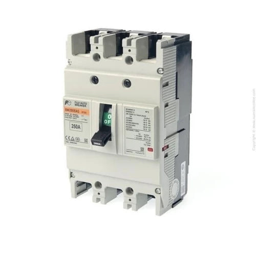 Breaker Fuji BW 100 EAG,10kA 380/415VAC 3P White 75A