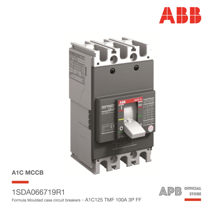 Breaker ABB Formula A1C 3P 60A (25kA) TMF
