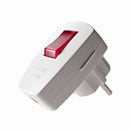 Stecker/Plug Uticon S-228N 2P+E+ Saklar Lampu