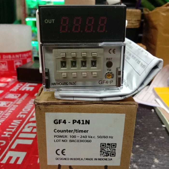 Counter Digital Hanyoung GF4-P41N H48xW48mm