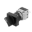 Selector Switch Fuji AH164-P2B11 Stay Put 2 Posisi 16 mm Black 1NO+1NC