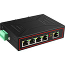 Din Rail-Industrial-Ethernet Switch Hub 10/100Mbps