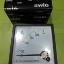 Ampere Meter Salzer Analog 96x96 mm 200/5A