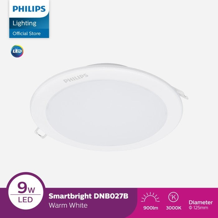 Down Light Philips LED DN027B 5Inch LED9/9W Warml White 30K